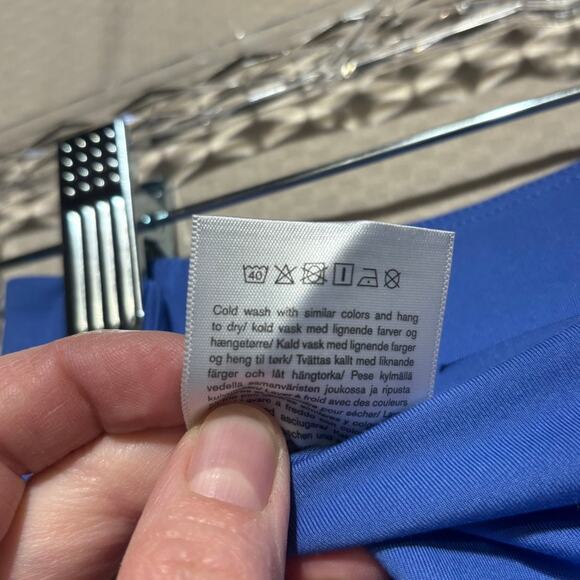 Girlfriend Collective Blue Compressive High-Rise Leggings XS (No Size Tag) - Picture 5 of 9